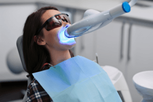 professional teeth whitening